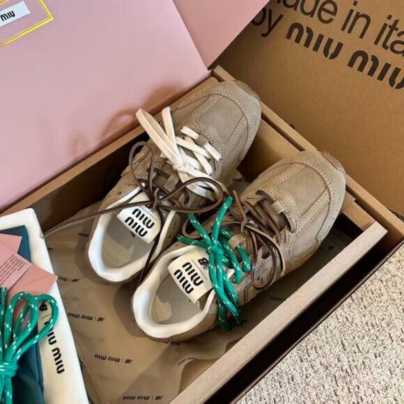 Miu Miu Shoes - Miumiu x New Balance 530 Classic Sneake